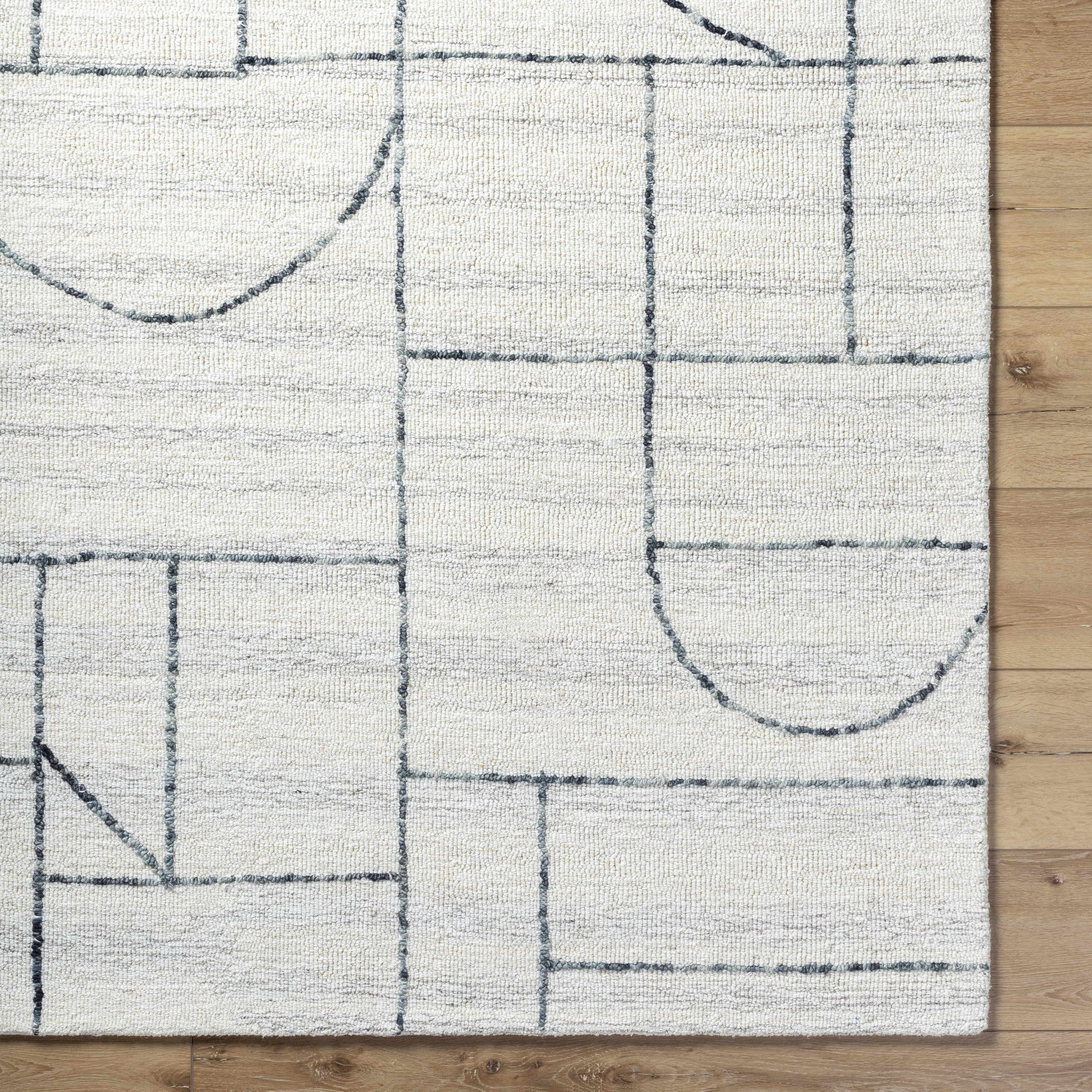 Sanaz Charcoal Area Rug - Clearance - Image 7