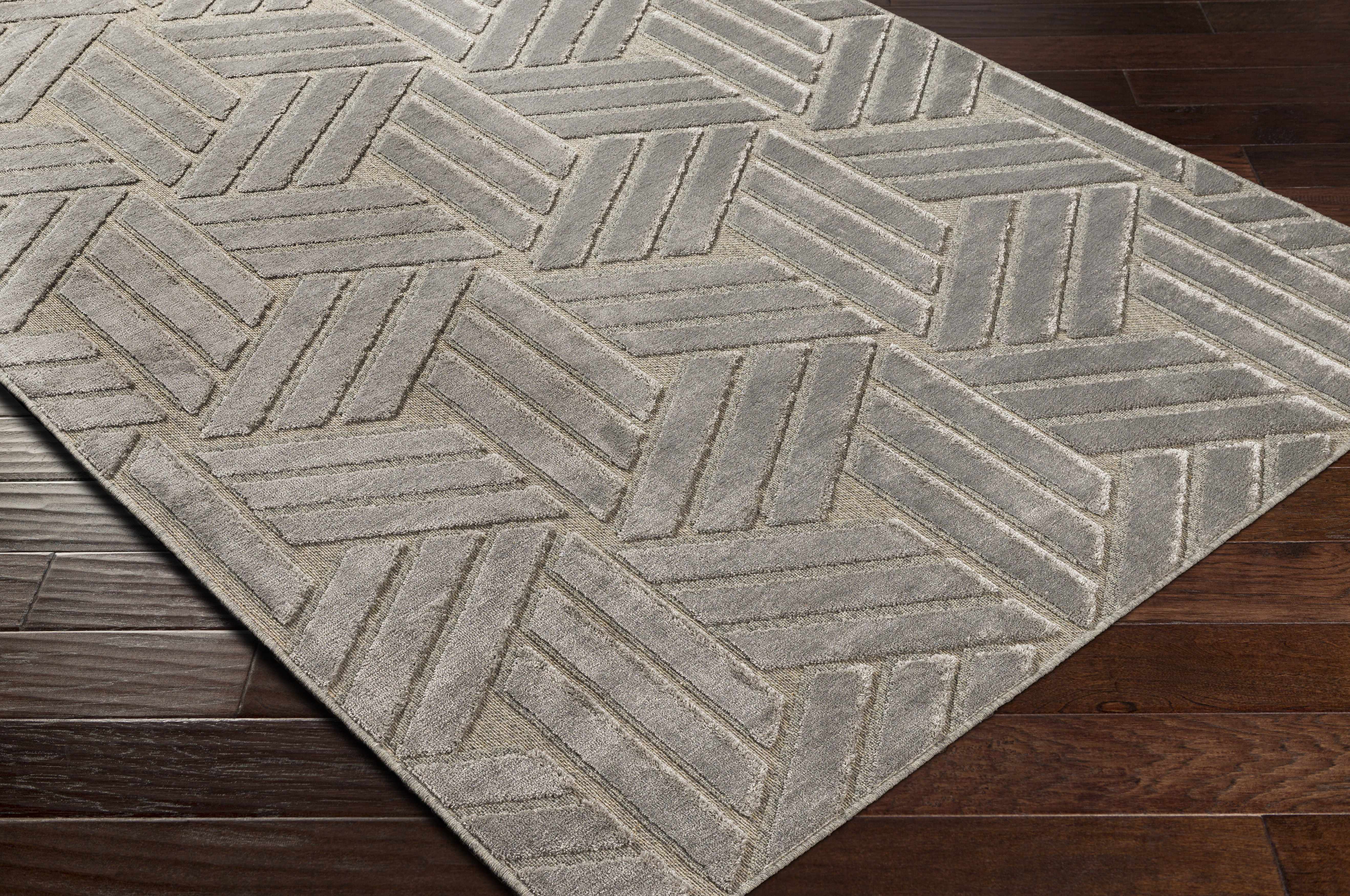 Sancaktepe Premium Wool & Viscose Area Rug - Clearance - Image 6