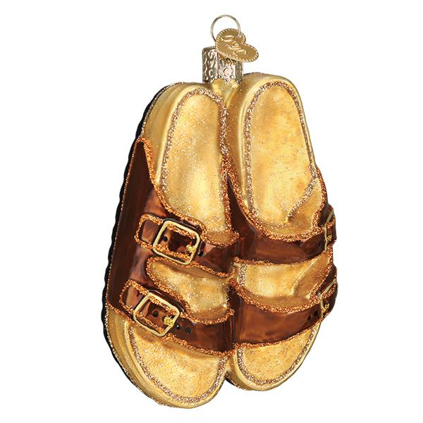 Sandals Ornament by Old World Christmas - Image 3