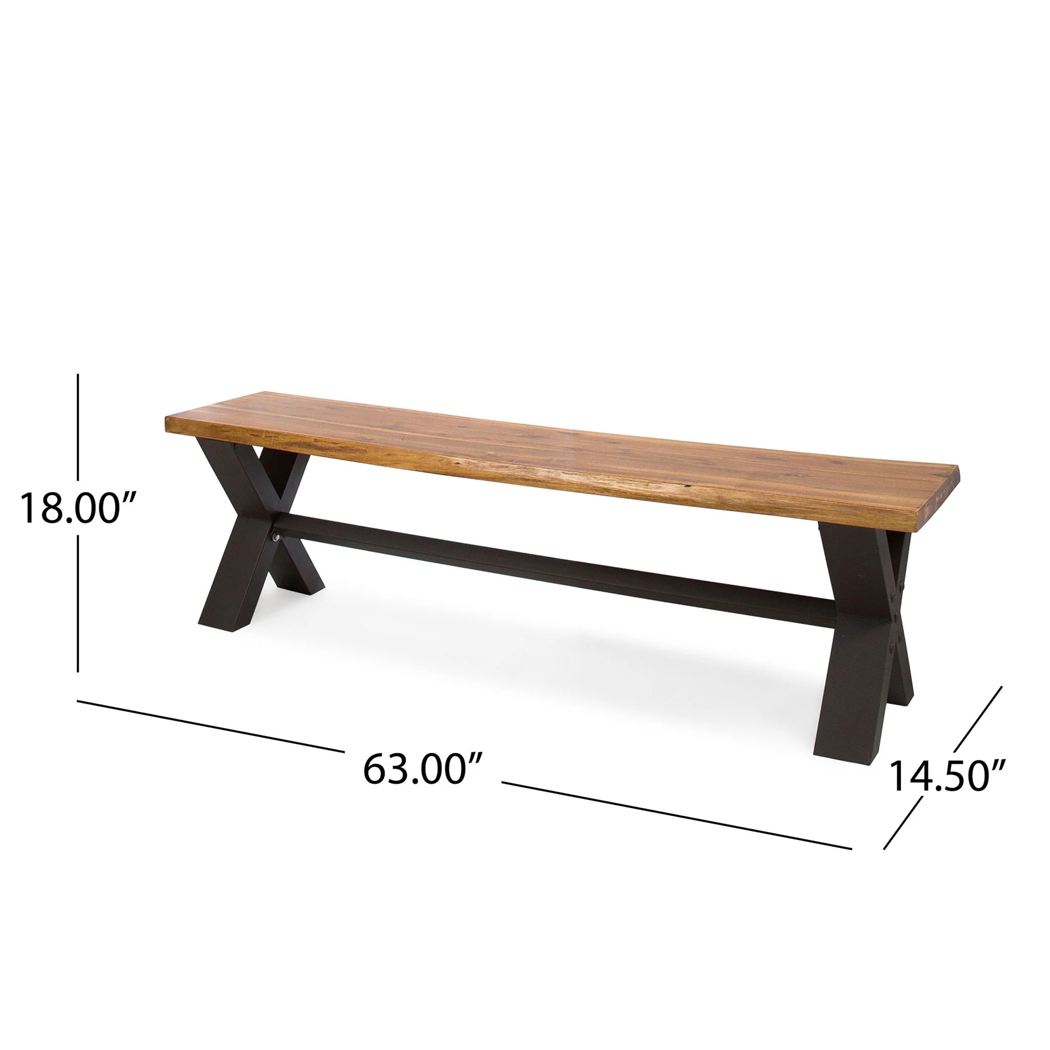 Sanibel - Dining Bench - Teak - Image 2