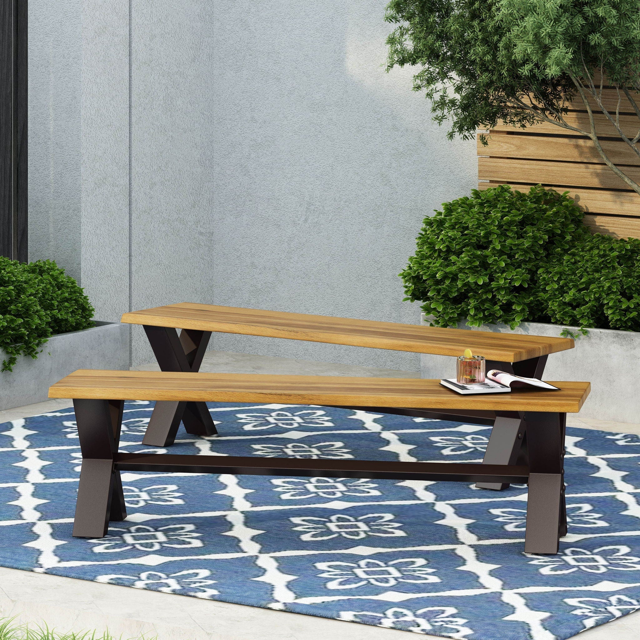 Sanibel - Dining Bench - Teak - Image 4