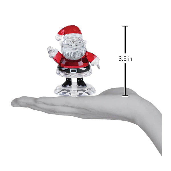 Santa Claus Crystal Figurine - Image 6