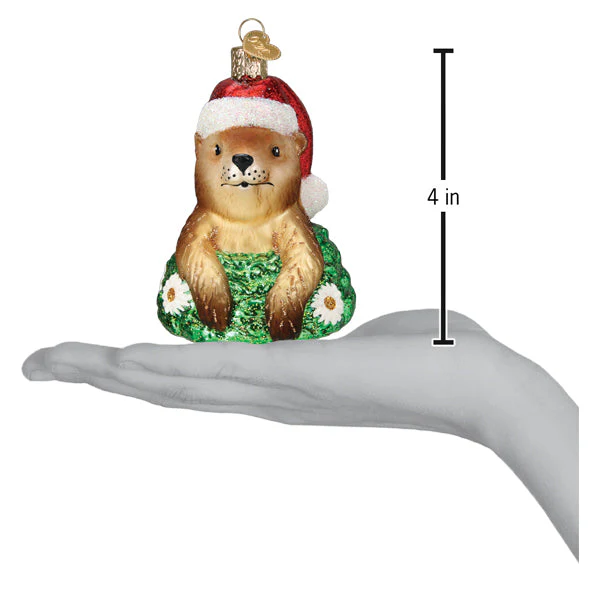 Santa Groundhog Ornament - Image 6