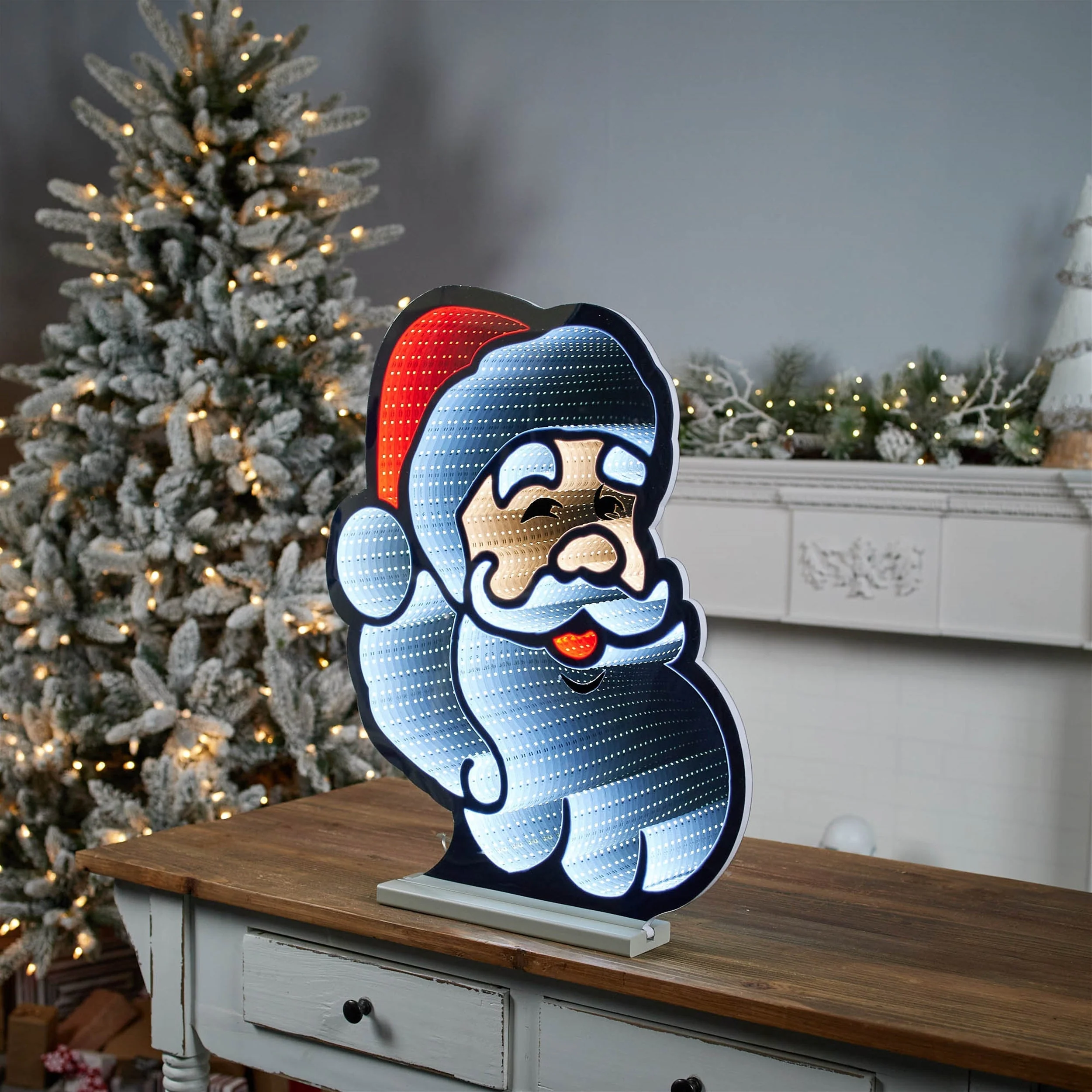 Santa Head Ekkolight 24"H - Image 3