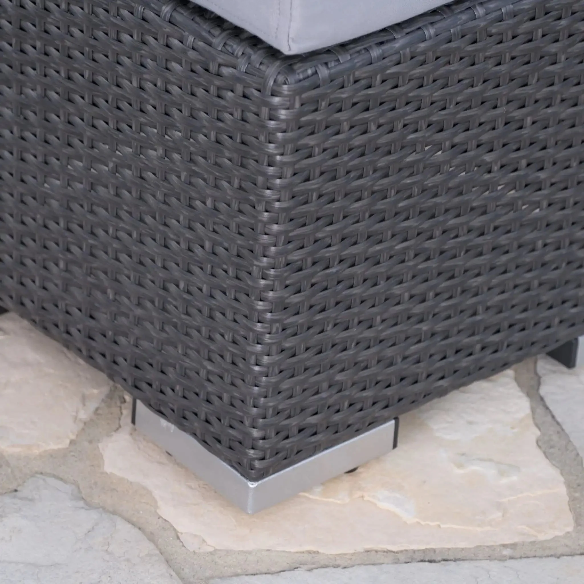 Santa Rosa - Outdoor Lounge Ottoman - Image 2
