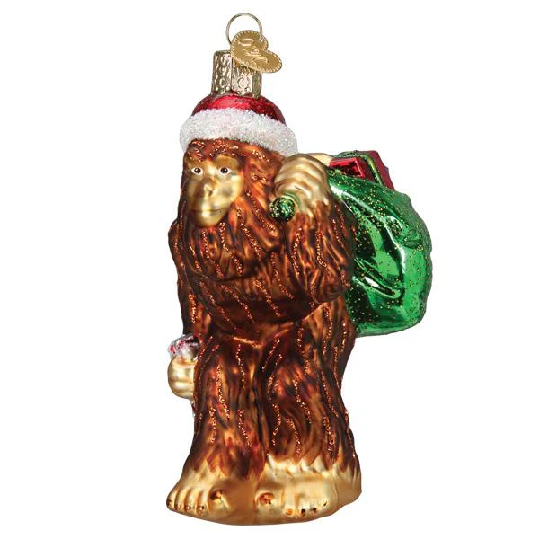 Santa Sasquatch Ornament - Image 3