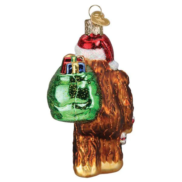 Santa Sasquatch Ornament - Image 4