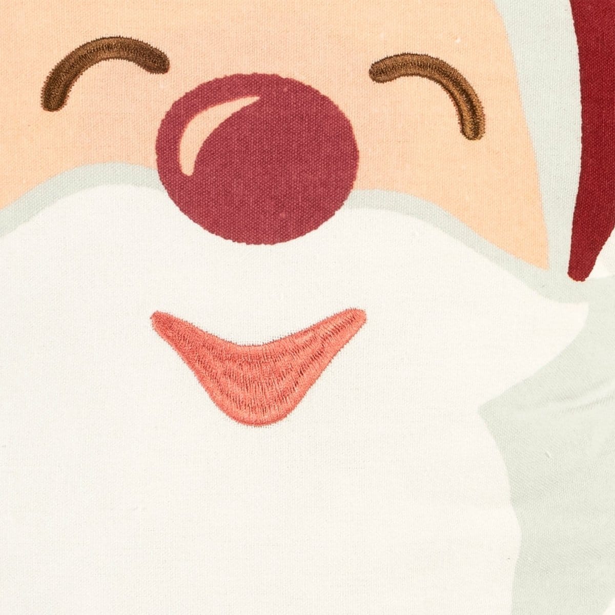 Santa Smile Decorative Pillow - Image 3