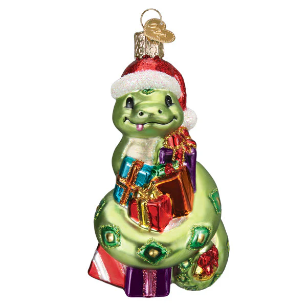 Santa Snake Ornament - Image 3