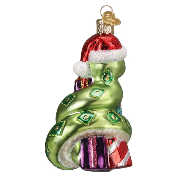 Santa Snake Ornament - Image 4