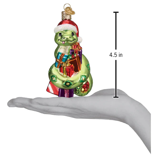 Santa Snake Ornament - Image 6