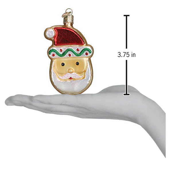 Santa Sugar Cookie Ornament - Image 4