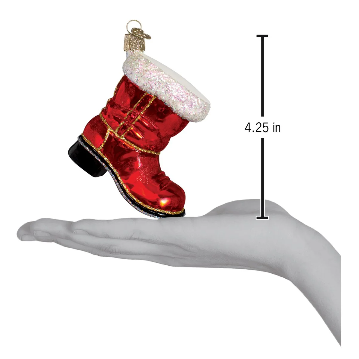 Santa's Boot Ornament - Image 4