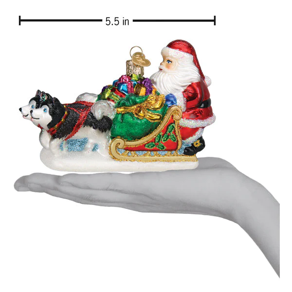 Santa's Dog Sled Ornament - Image 6
