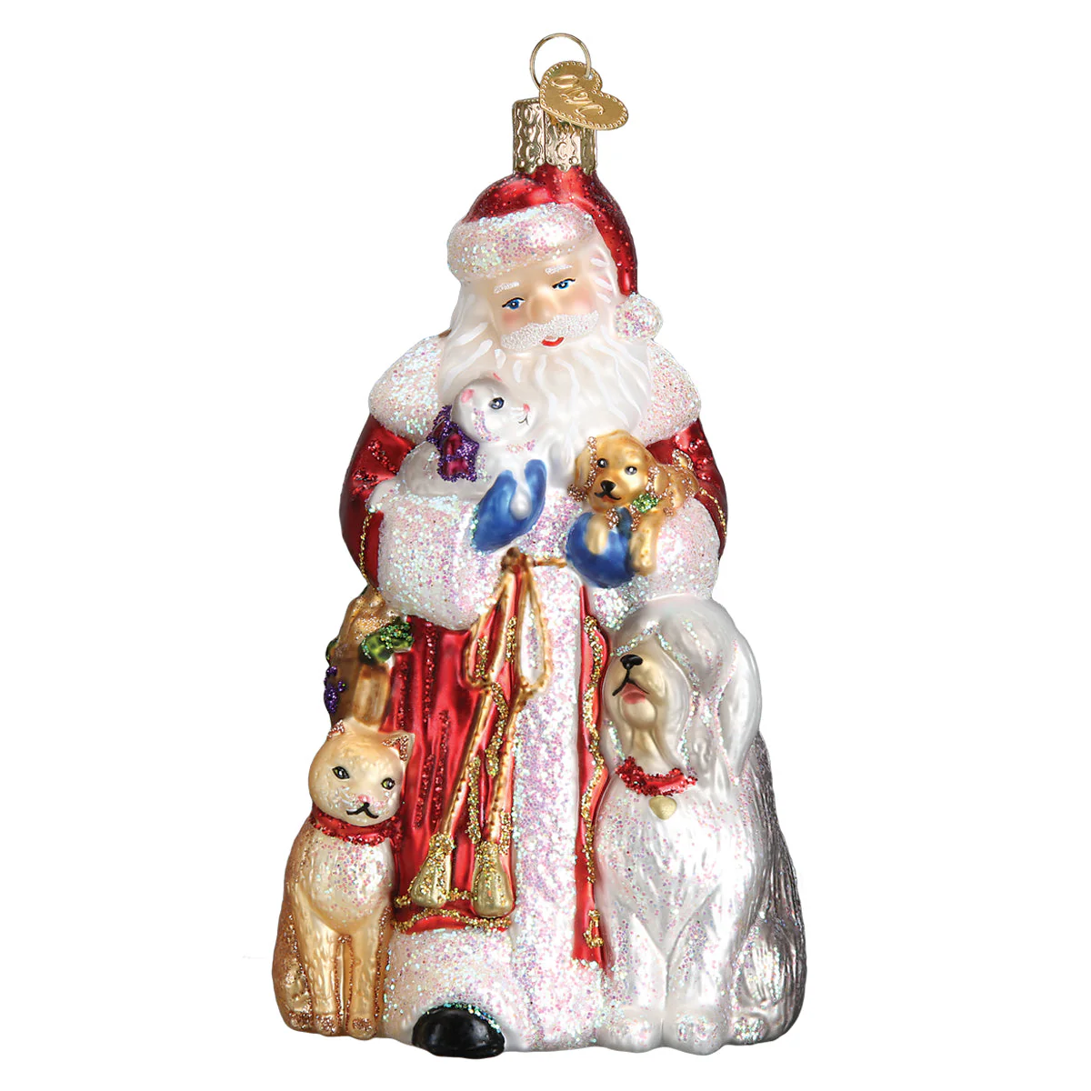 Santa's Furry Friends Christmas Ornament - Image 3