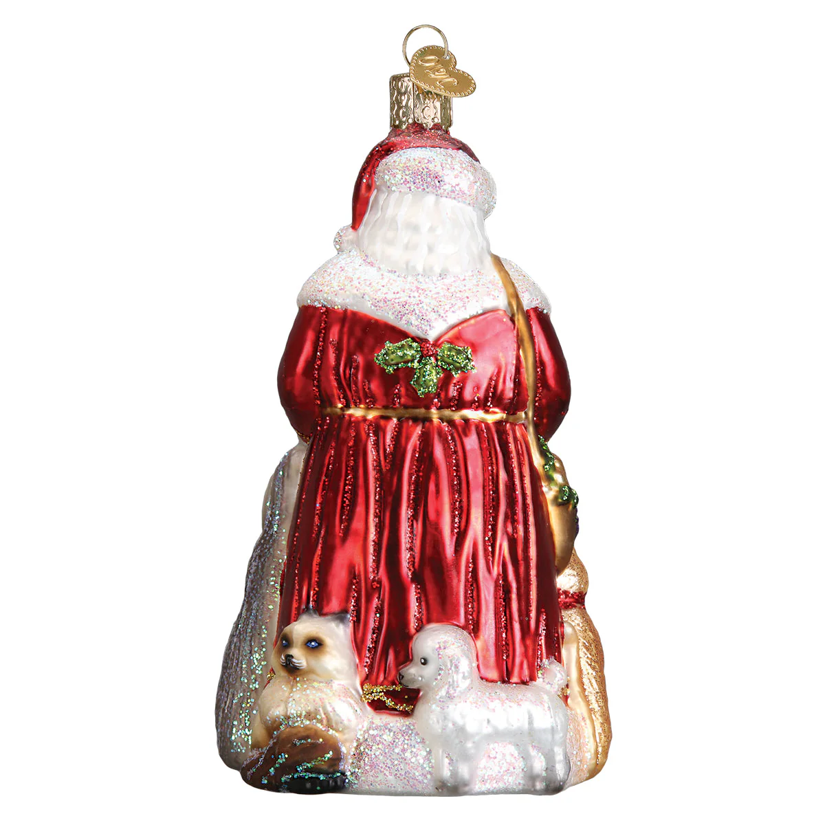 Santa's Furry Friends Christmas Ornament - Image 4
