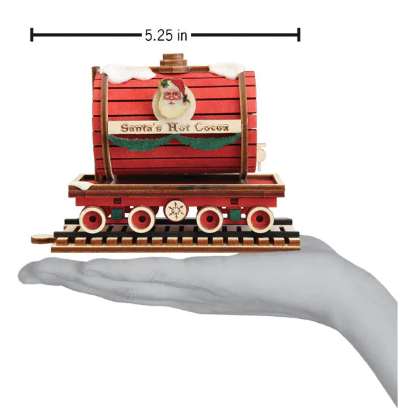 Santa's Hot Cocoa Tanker Ornament - Image 4