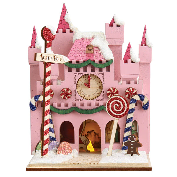 Santa's Magic Castle Ornament - Image 2