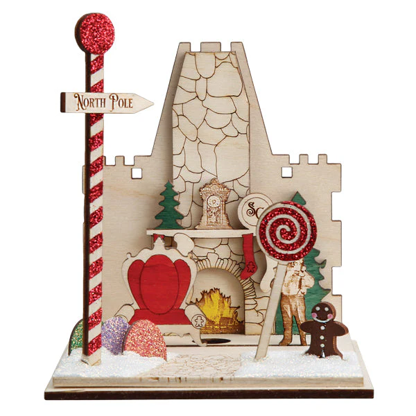 Santa's Magic Castle Ornament - Image 3