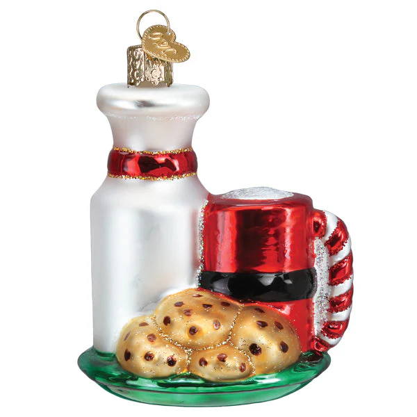 Santa's Milk & Cookies Ornament - Image 4