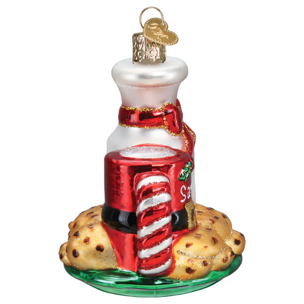 Santa's Milk & Cookies Ornament - Image 5