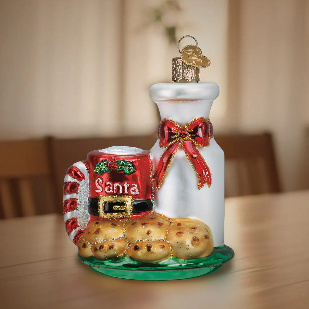 Santa's Milk & Cookies Ornament - Image 6