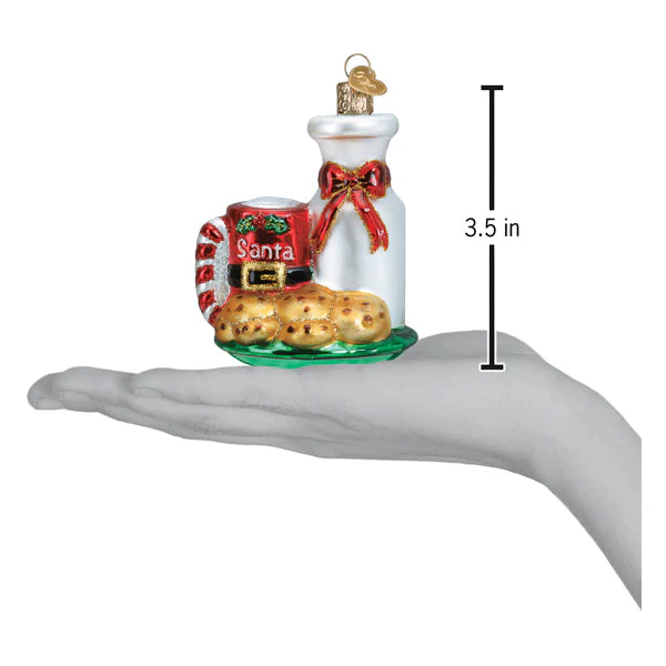 Santa's Milk & Cookies Ornament - Image 7