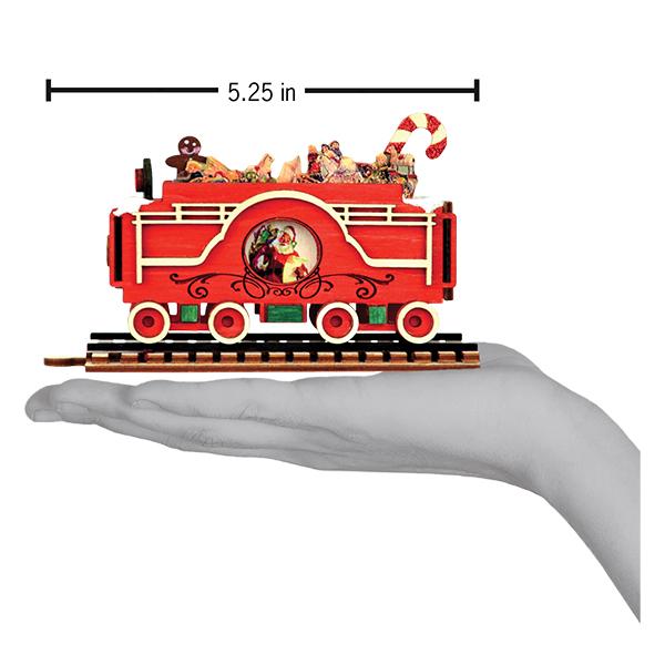Santa's NP Express Tender Pre-Lit Holiday Train - Image 3