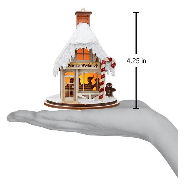 Santa's Workshop Ornament - Image 3