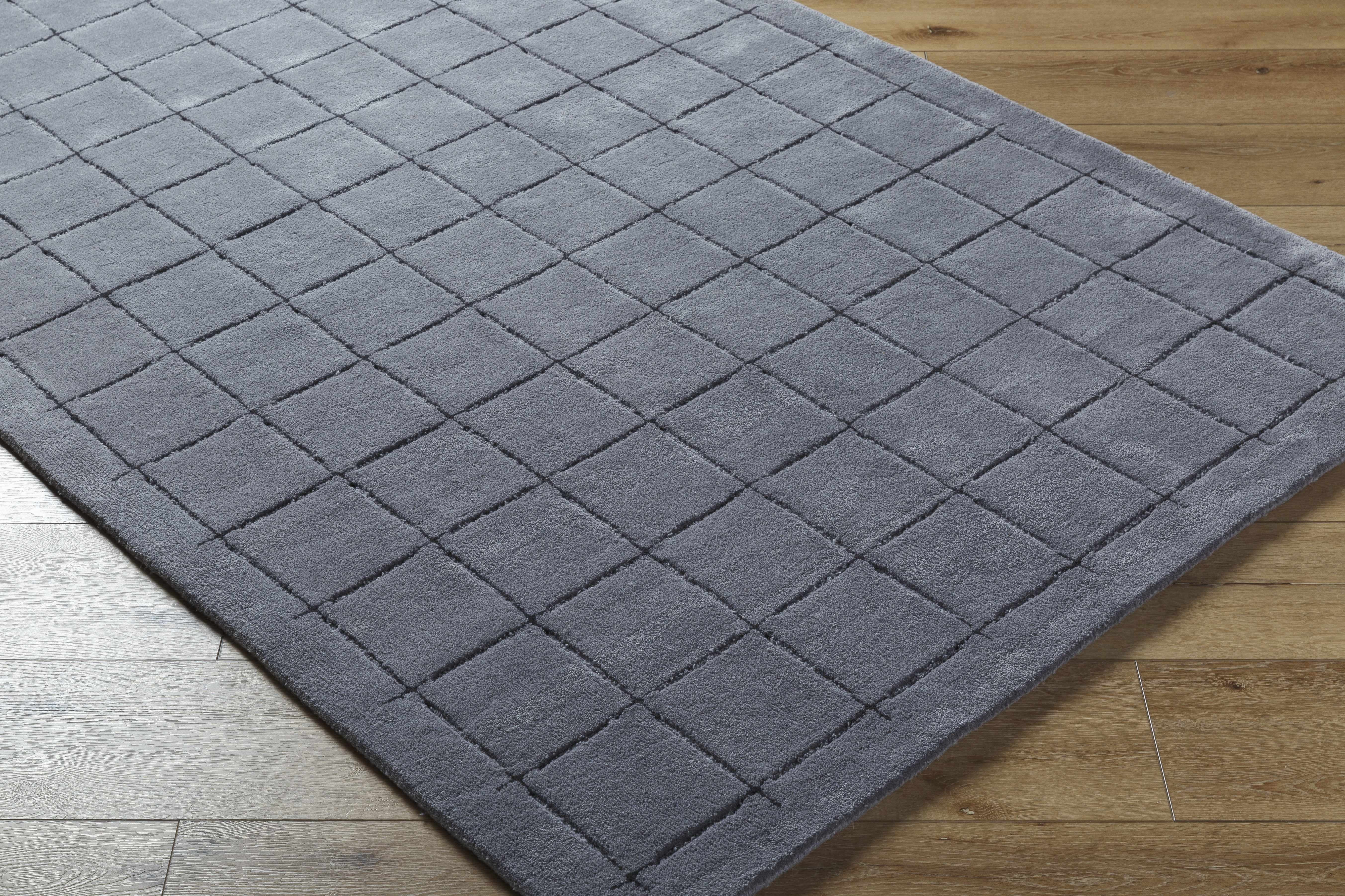 Sanvi Charcoal Area Rug - Image 3