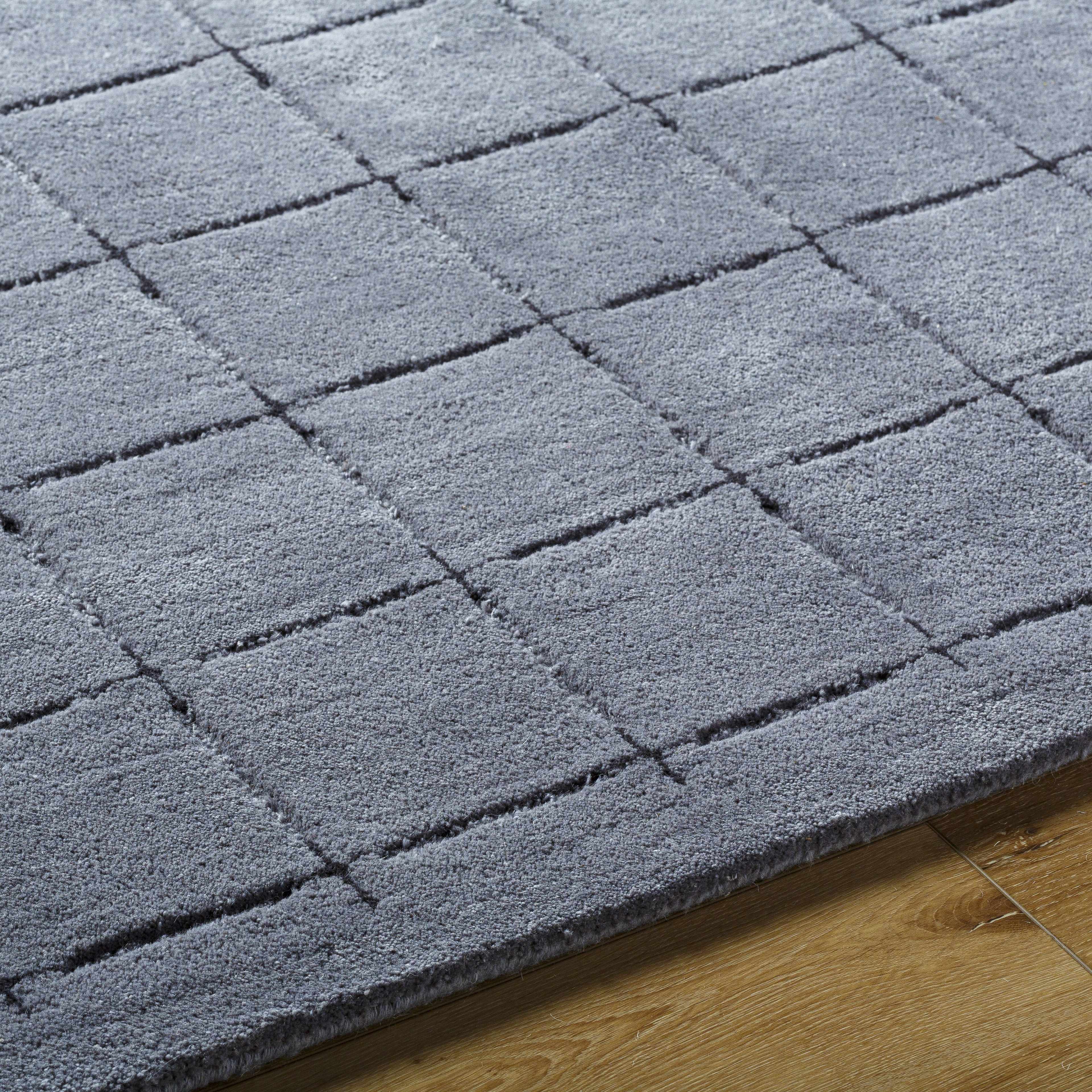 Sanvi Charcoal Area Rug - Image 7