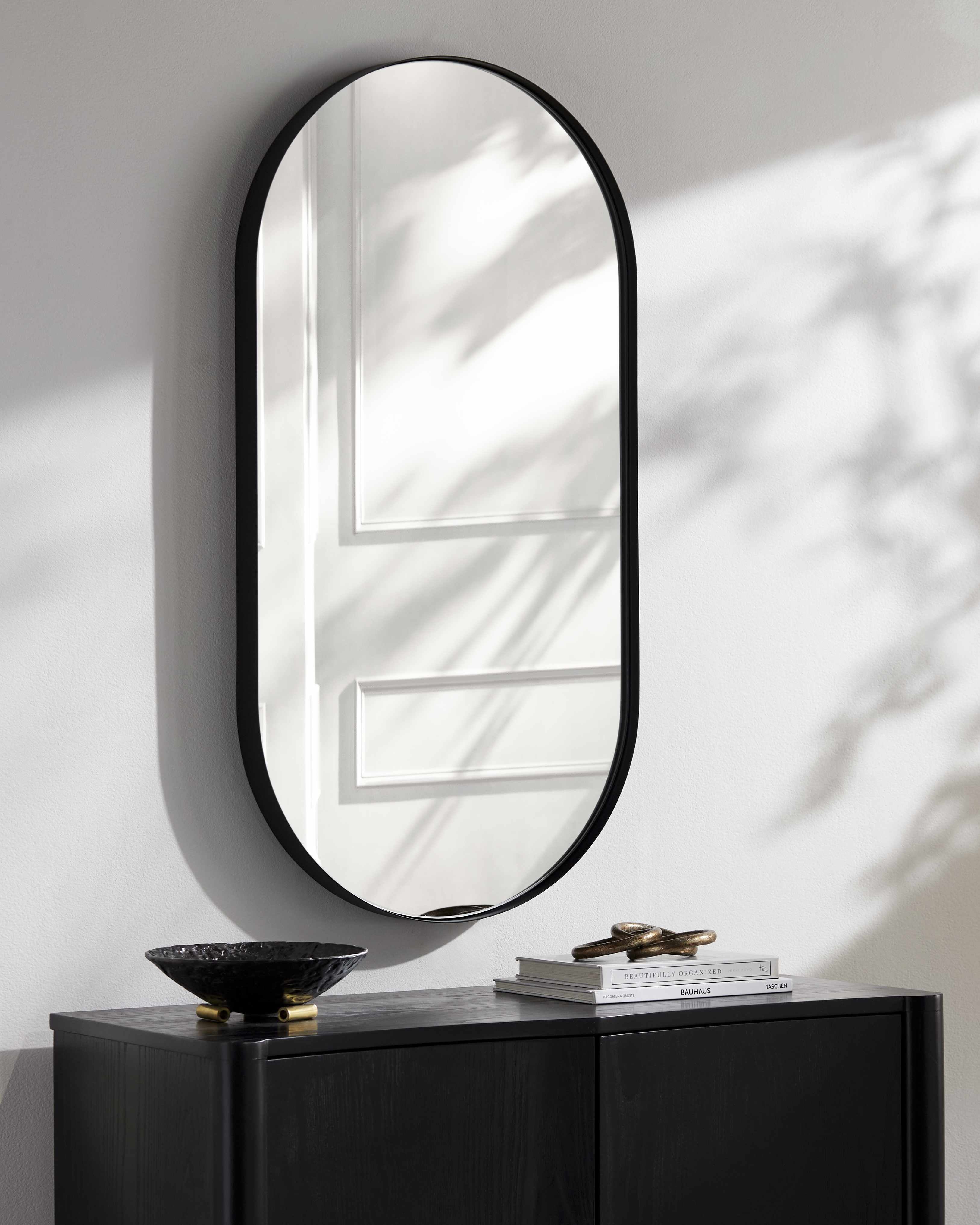 Saraipali Black Accent Mirror - Image 6