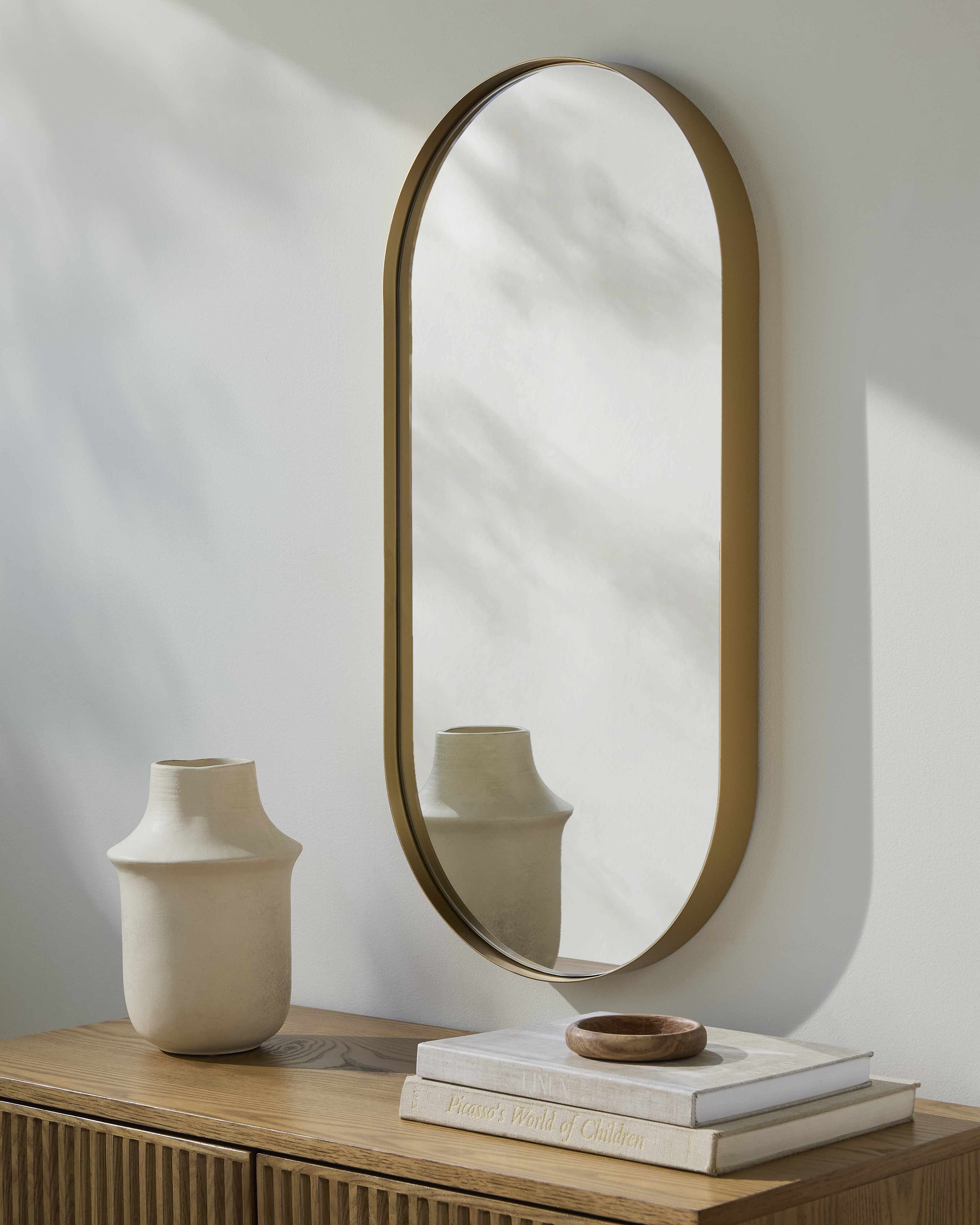 Saraipali Gold Accent Mirror - Image 6