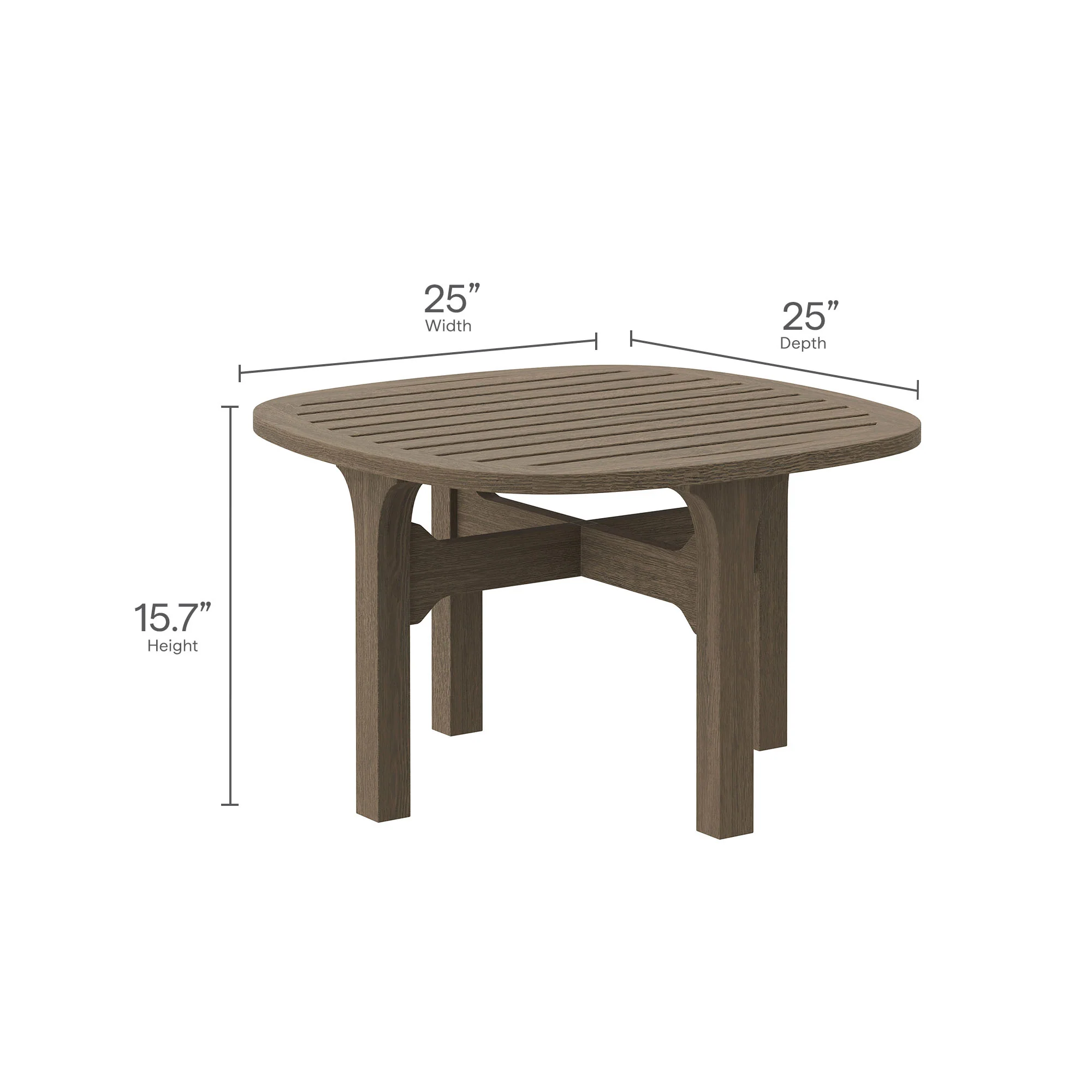 Saratoga 4-Piece Outdoor Patio Teak Wood Furniture Set by Modway - Image 3
