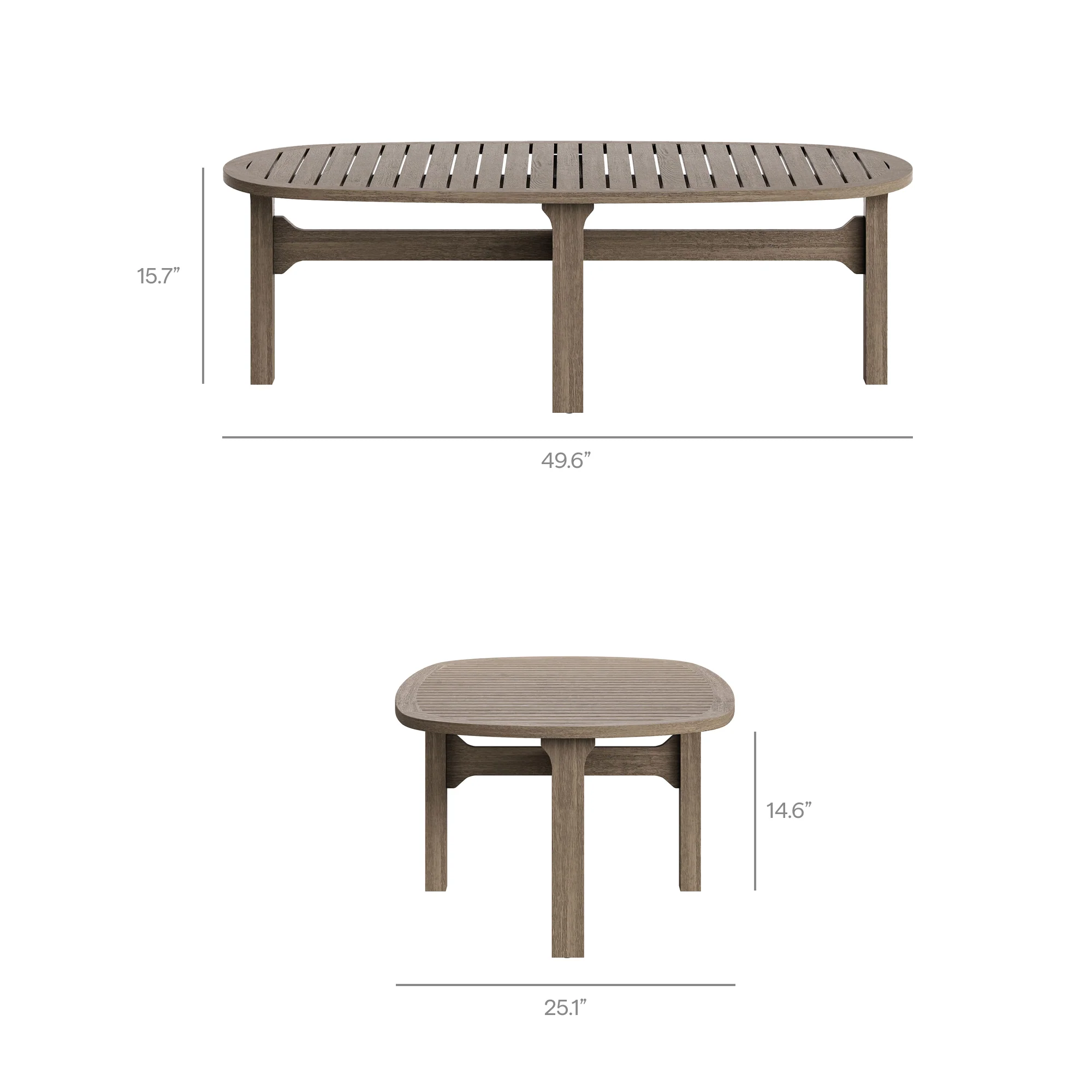 Saratoga 4-Piece Outdoor Patio Teak Wood Furniture Set by Modway - Image 4