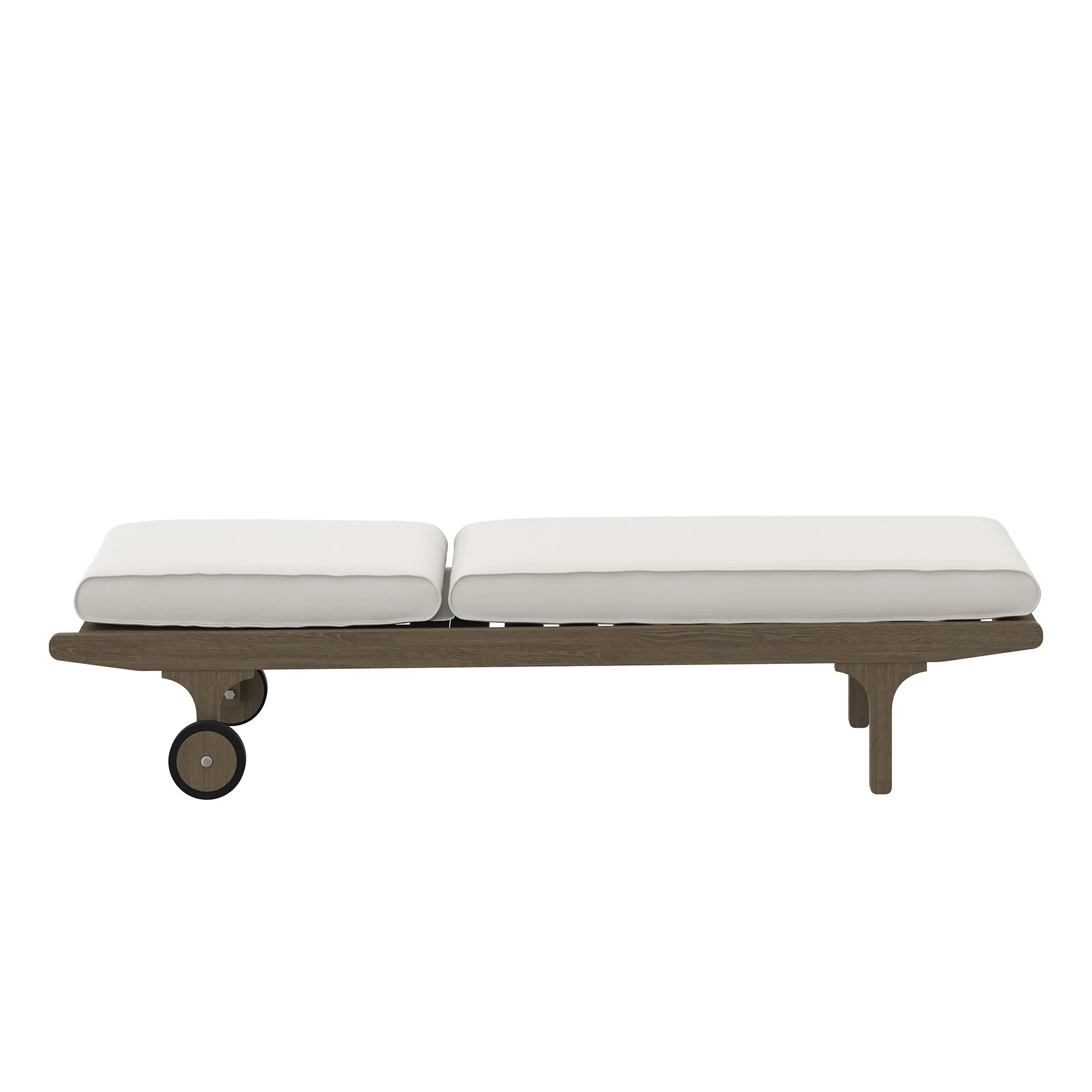 Saratoga Outdoor Patio Teak Chaise Lounge Chair by Modway - Image 6