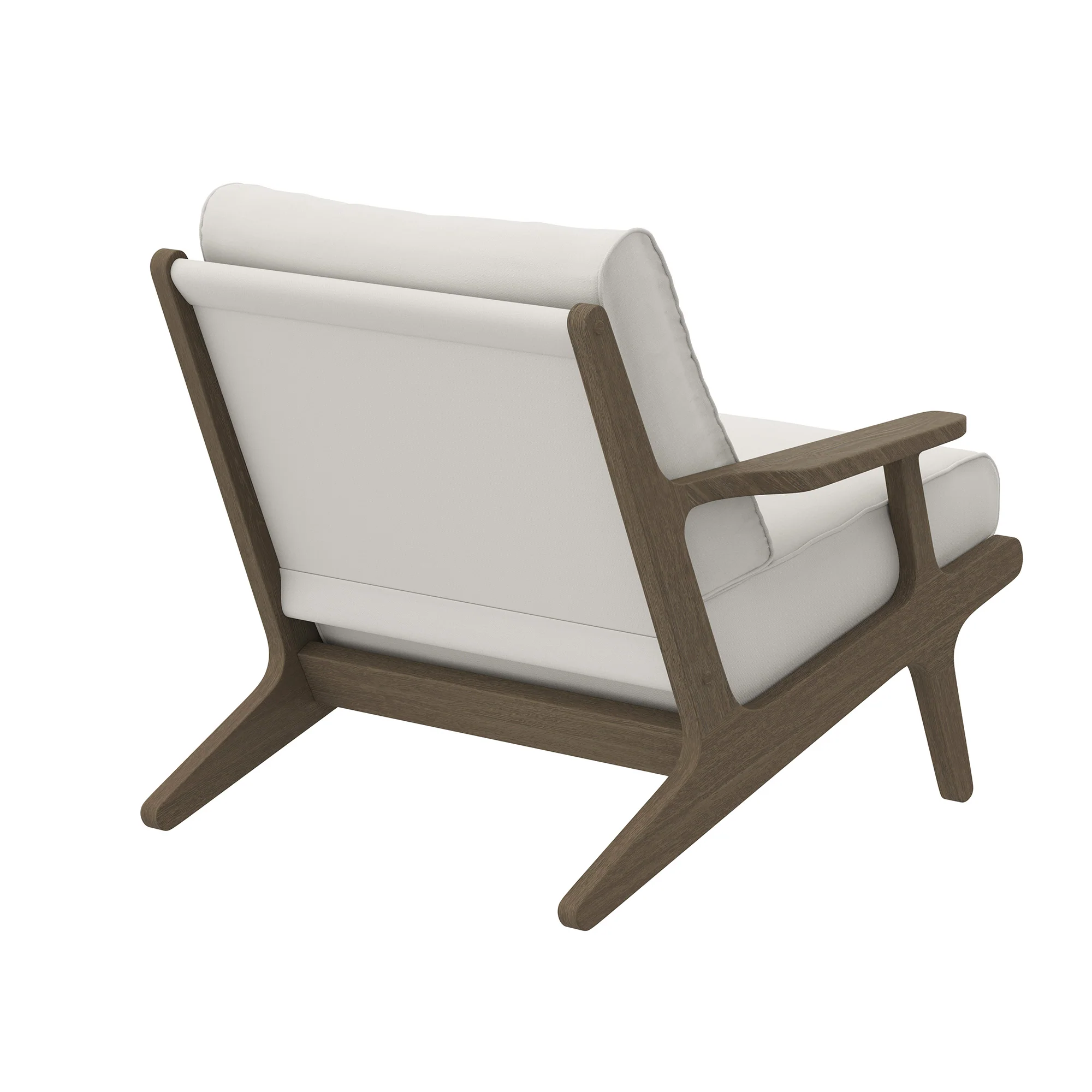 Saratoga Outdoor Patio Teak Wood Armchair by Modway - Image 5
