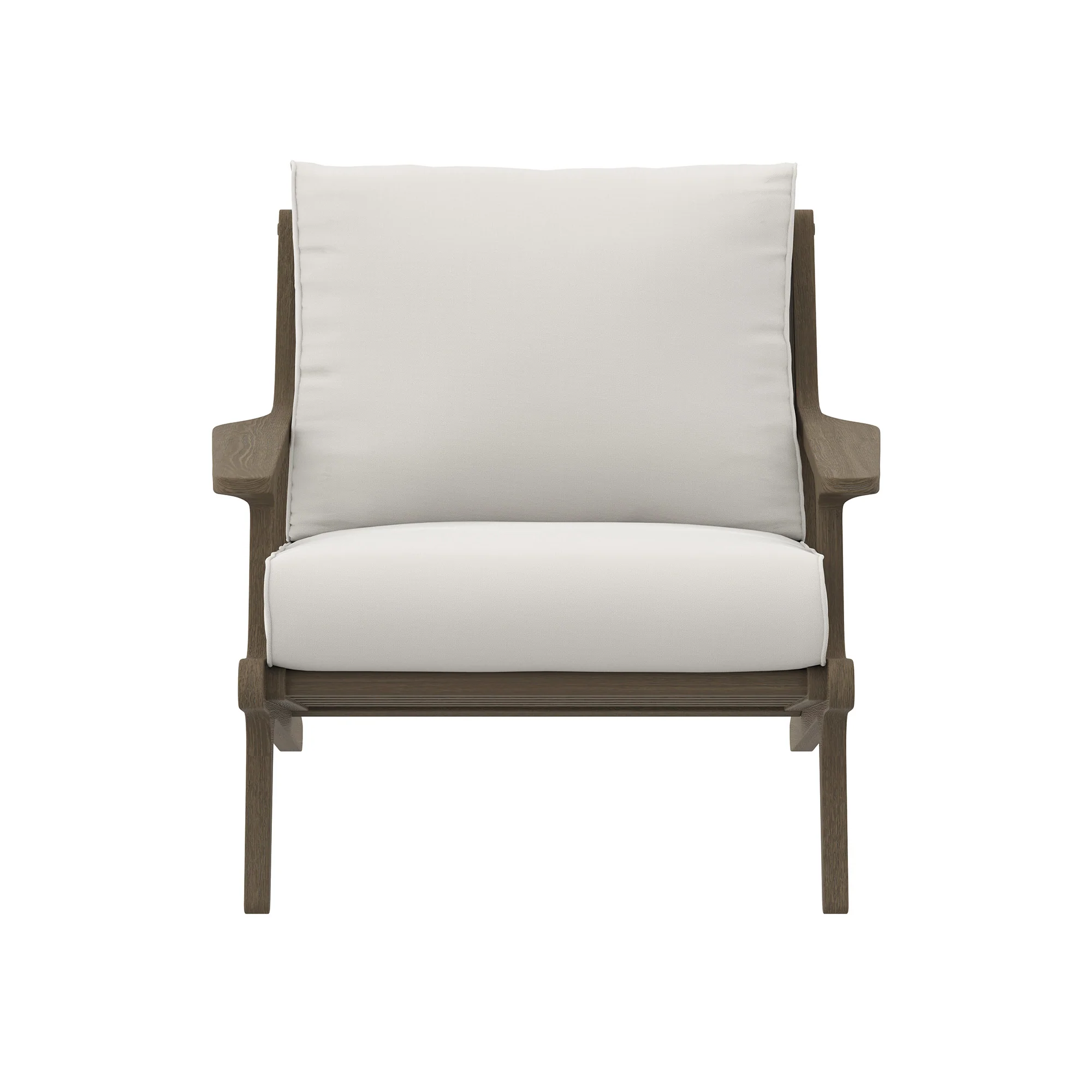 Saratoga Outdoor Patio Teak Wood Armchair by Modway - Image 6