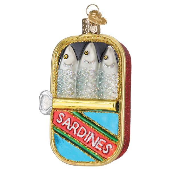 Sardines Ornament by Old World Christmas - Image 3