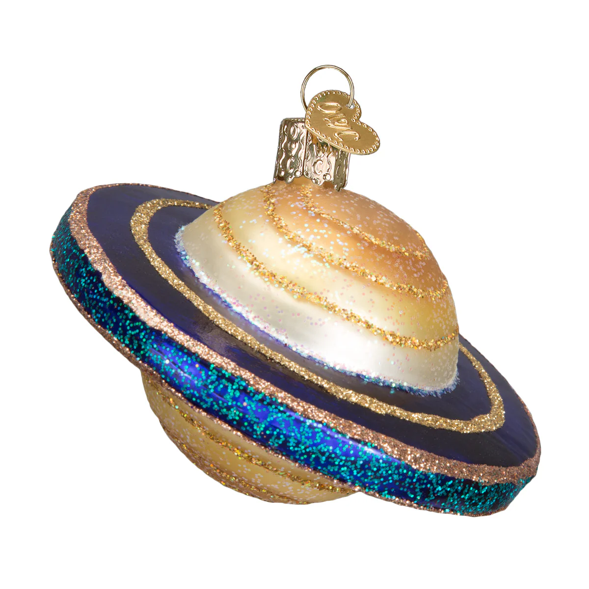 Saturn Ornament by Old World Christmas - Image 3