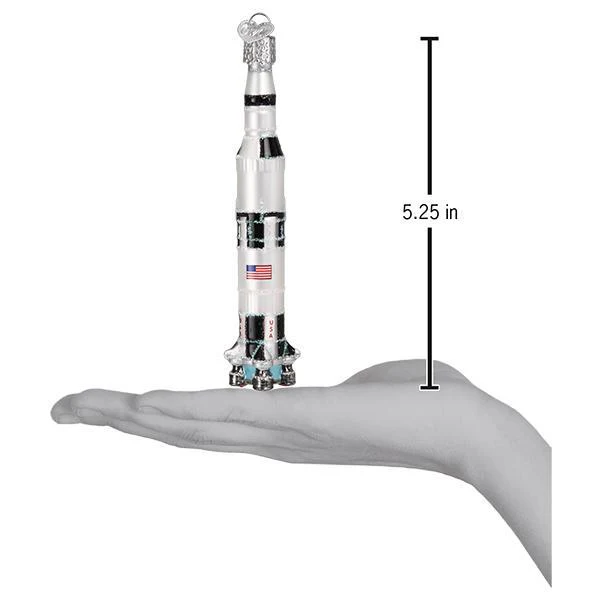 Saturn V Rocket Ornament - Image 6