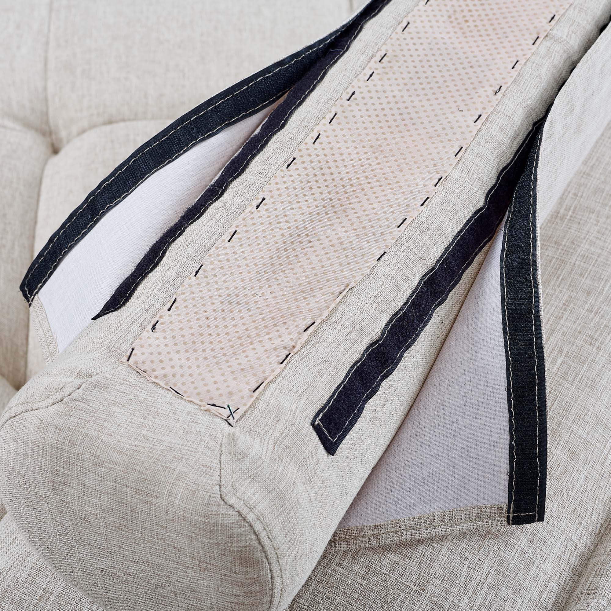 Saunter Tufted Fabric Armless Chair by Modway - Image 6