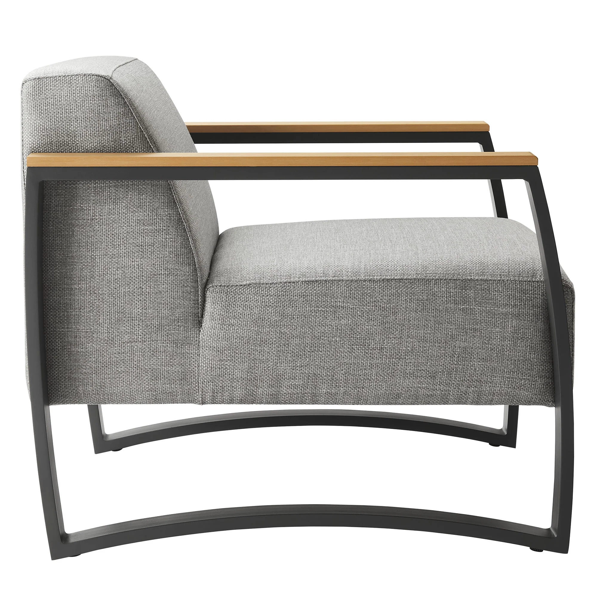 Sauve Outdoor Patio Aluminum and Fabric Armchair by Modway - Image 11