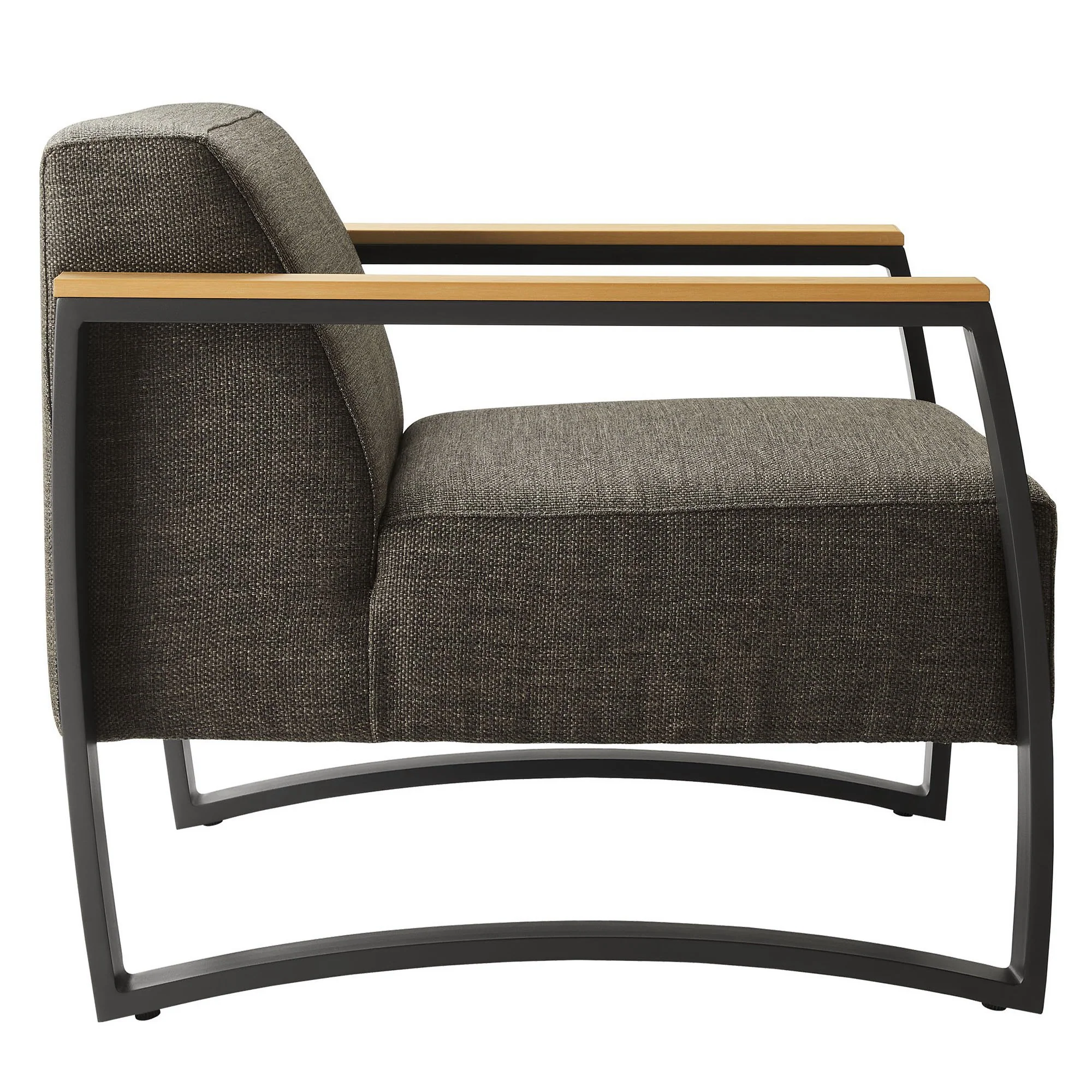 Sauve Outdoor Patio Aluminum and Fabric Armchair by Modway - Image 4