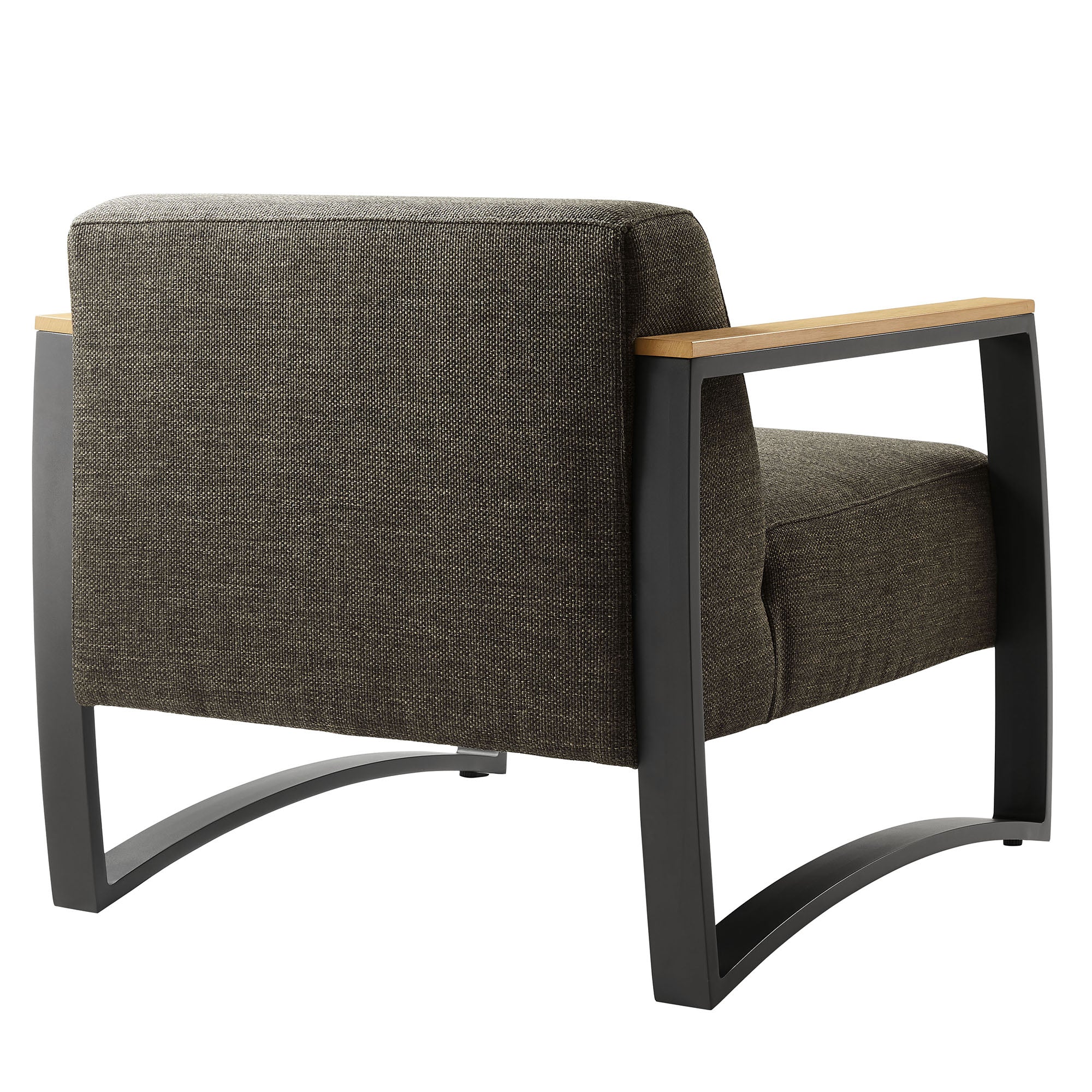 Sauve Outdoor Patio Aluminum and Fabric Armchair by Modway - Image 5