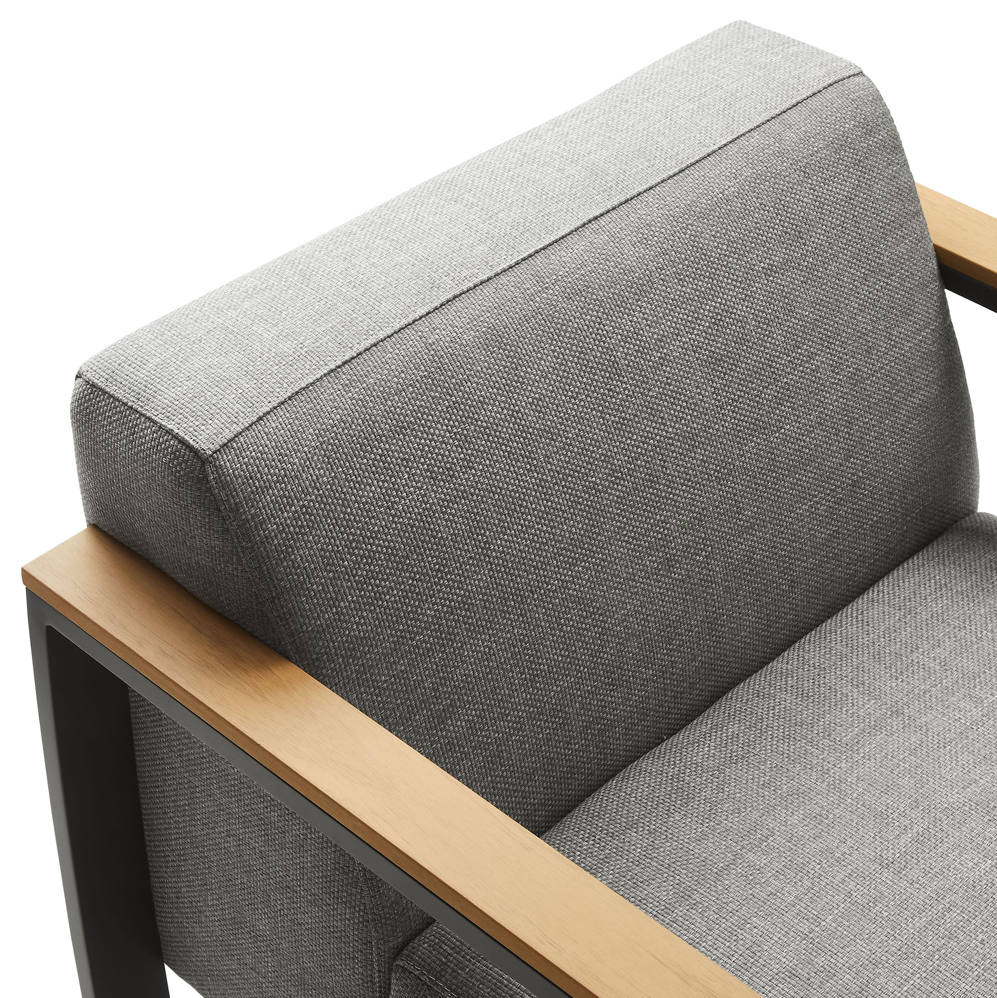 Sauve Outdoor Patio Aluminum and Fabric Armchair by Modway - Image 8