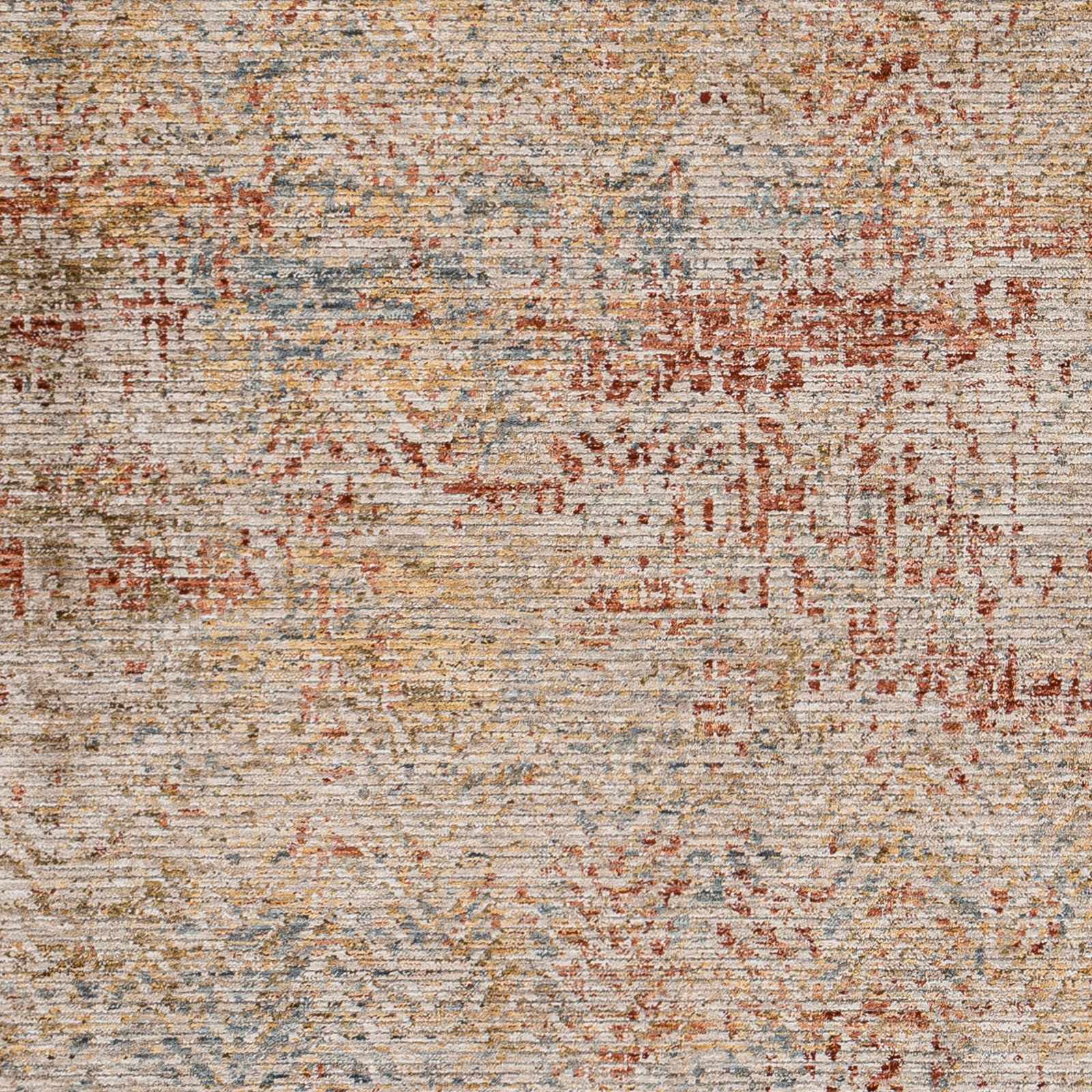 Sava Rust Rich Textured Traditional Rug - Image 7