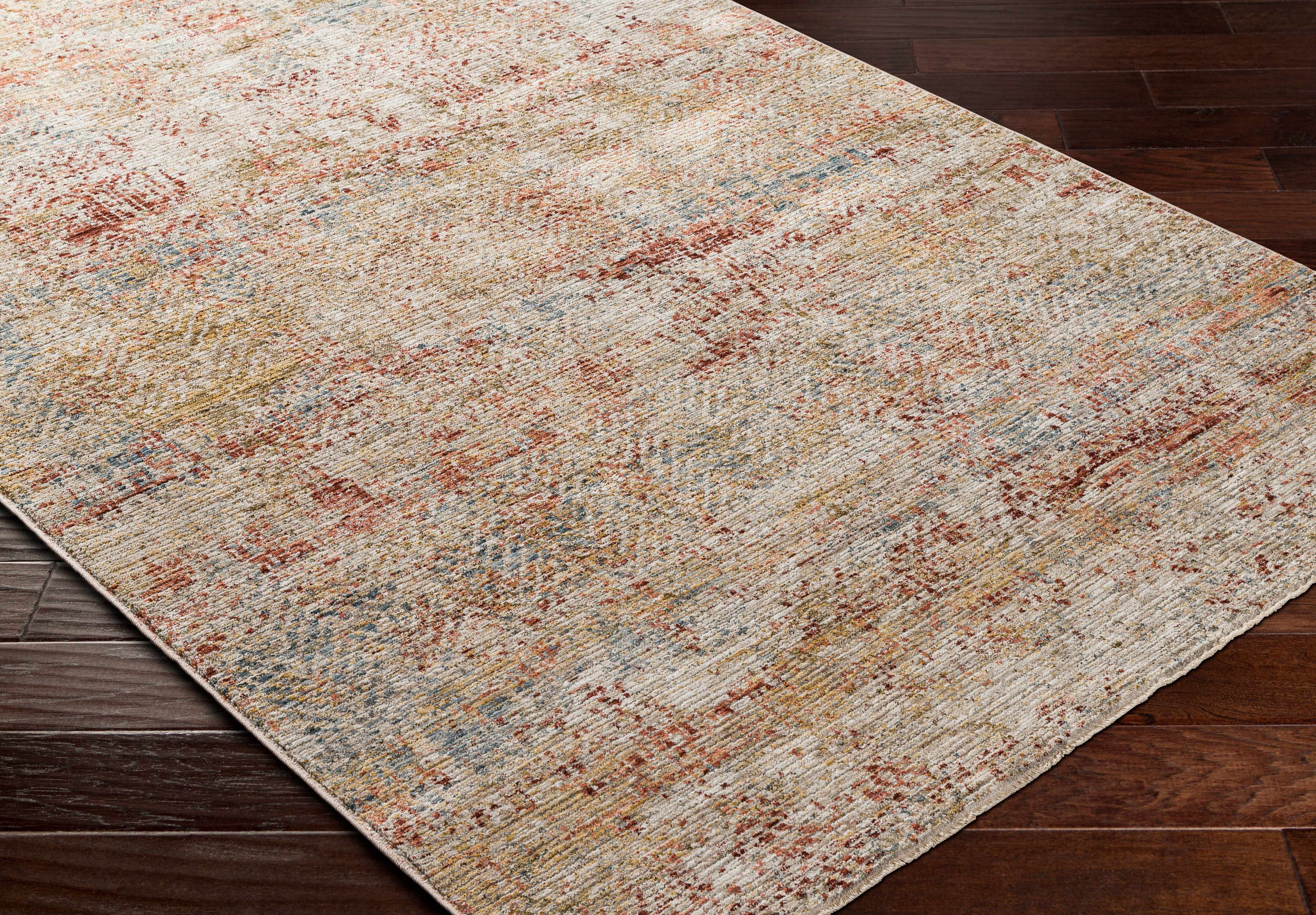 Sava Rust Rich Textured Traditional Rug - Image 9