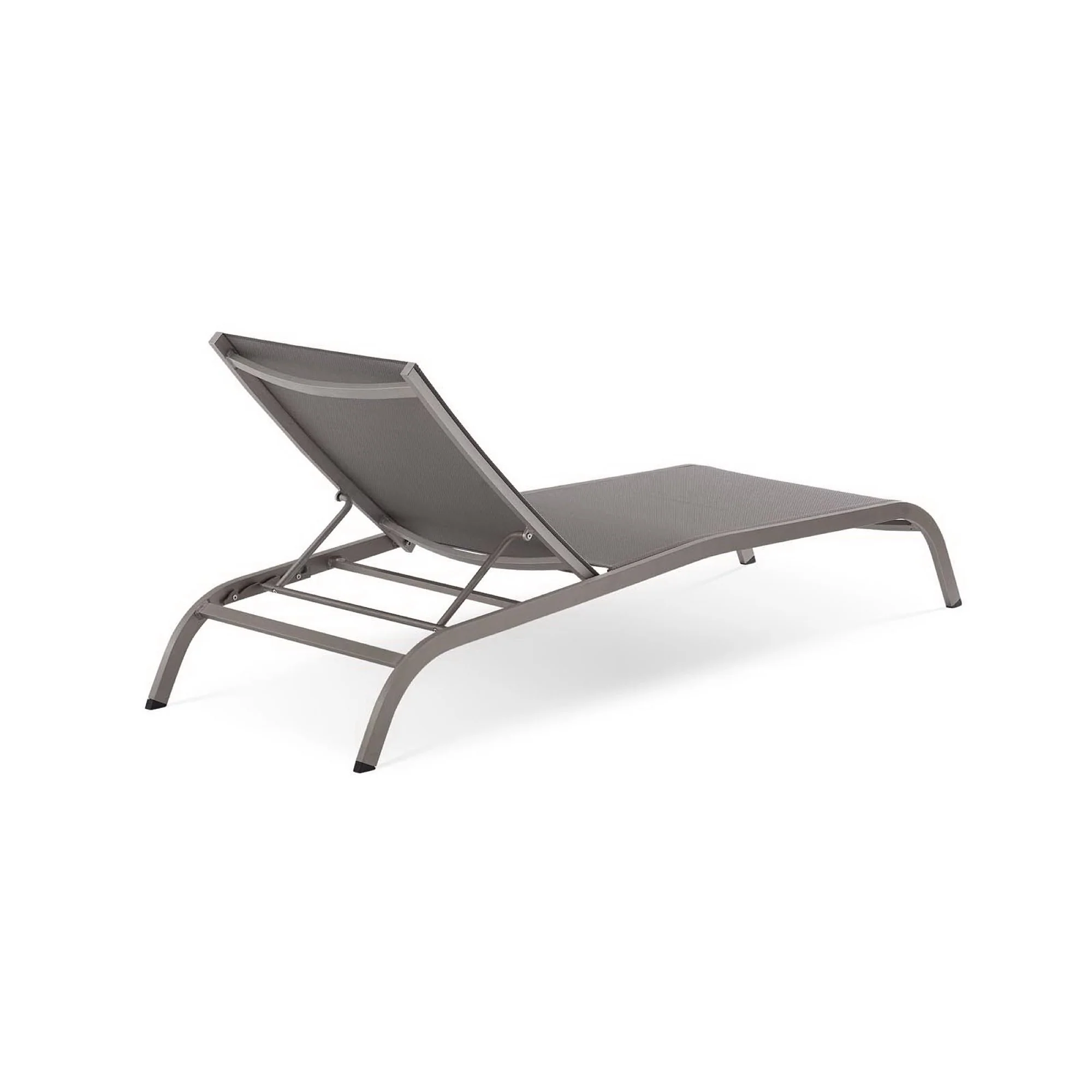 Savannah Mesh Chaise Outdoor Patio Aluminum Lounge Chair by Modway - Image 11