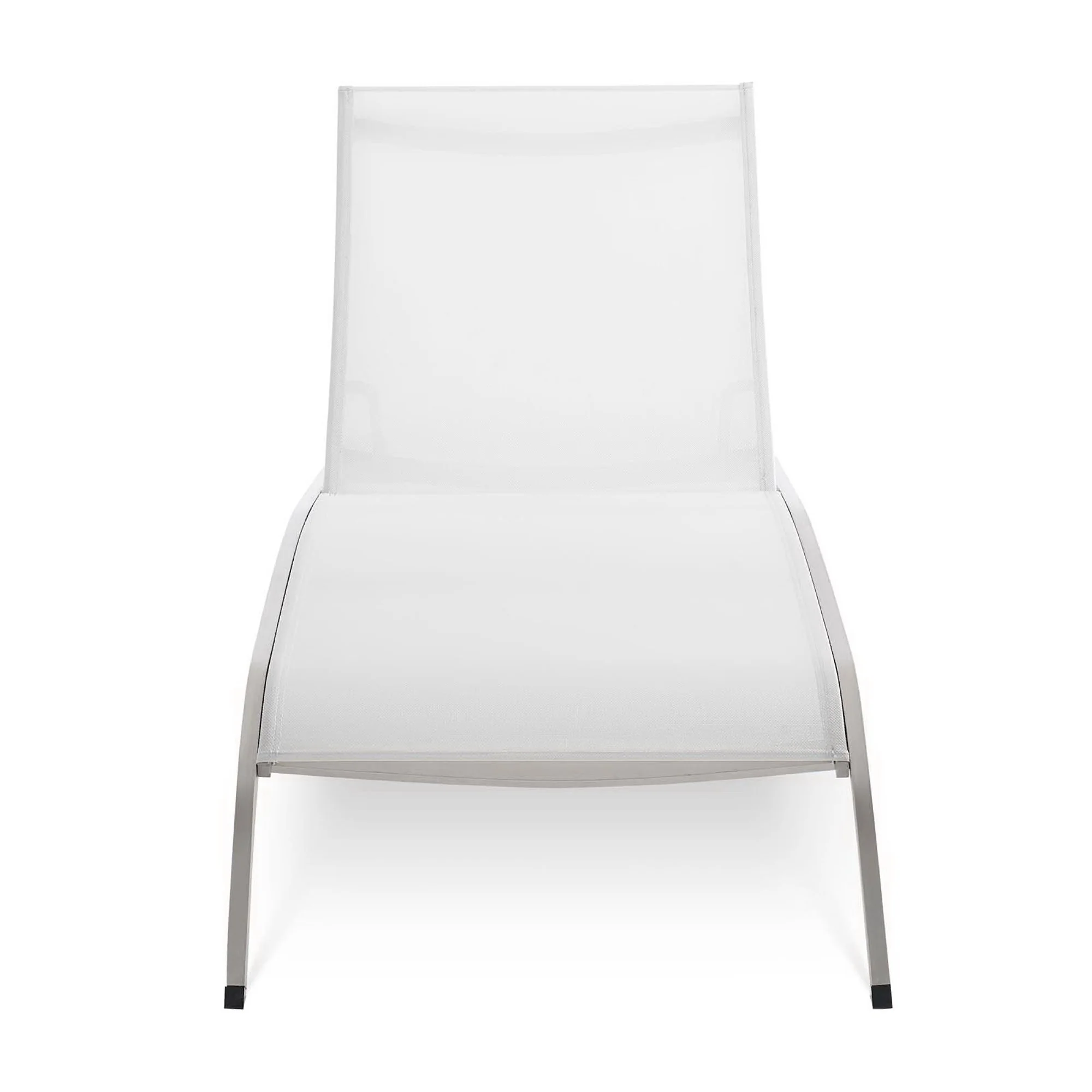 Savannah Mesh Chaise Outdoor Patio Aluminum Lounge Chair by Modway - Image 4